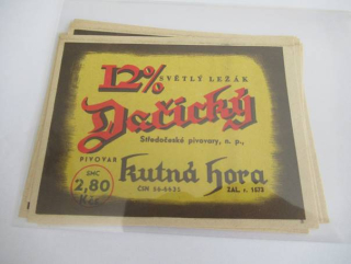 Pivovar Kutná Hora - Dačický světlý ležák 12°