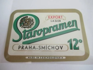 Pivovar Praha-Smíchov - Staropramen - Pivo 12°