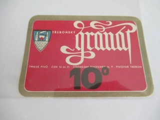 Pivovar Třeboň - tmavé pivo 10°
