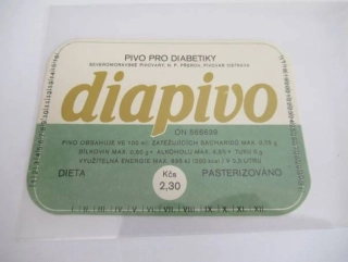 Pivovar Ostrava - Diapivo - Pivo pro diabetiky