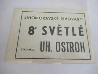 Pivovar Uherský Ostroh - 8° Světlé