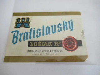 Pivovar Bratislava - Bratislavský ležák 12°