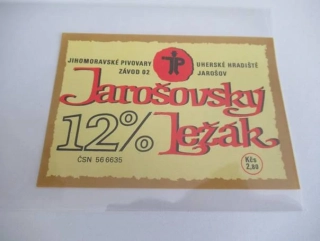 Pivovar Jarošov - Jarošovský Ležák 12°