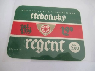 Pivovar Třeboň - Třeboňský regent 12°