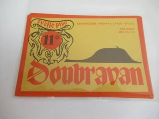 Pivovar Teplice - Doubravan - Světlé pivo 11°