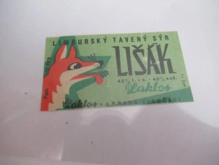 Laktos - Limburský tavený sýr Lišák