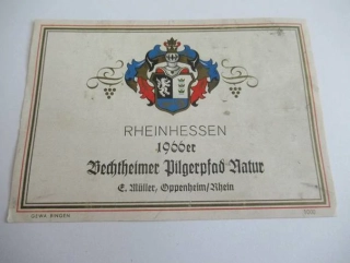 Rheinhessen - Etiketa na víno