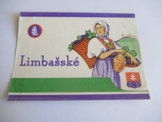 Limbašské - Etiketa na víno