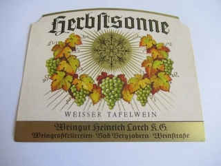 Weisser Tafelwein - Etiketa na víno