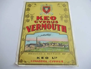 Keo Cyprus Vermouth - Sweet Italian Type -  Etiketa na víno