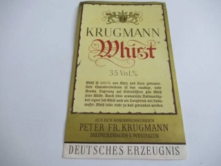 Krugmann Whirst 35% - Peter Fr. Krugmann - Etiketa