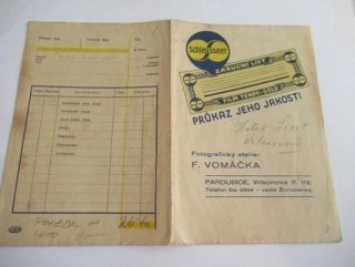 Pardubice - F. Vomáčka - Fotografický atelier - pouzdro na foto