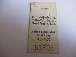 Jílovice - Č. Budějovice j.z. - Č. Budějovice s.z. - Nová Ves n. Luž.