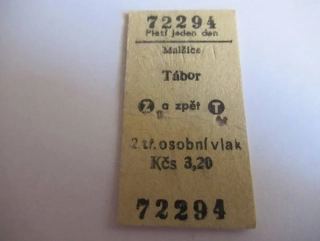 Malšice - Tábor a zpět