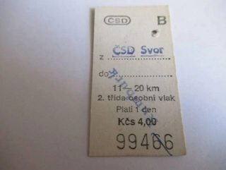 ČSD Svor - Rumburk