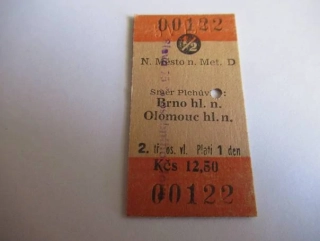 N. Město n. Metují D- Brno hl. n. - Olomouc hl. n.