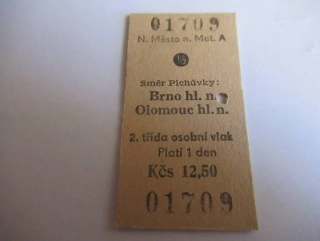 N. Město n. Metují A- Brno hl. n. - Olomouc hl. n.