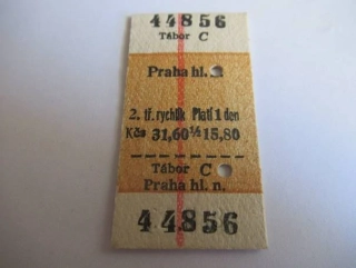 Tábor C - Praha hl. n.
