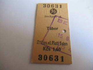 Bechyně A - Tábor