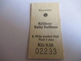 Rynoltice - Křižany - Velký Valtinov
