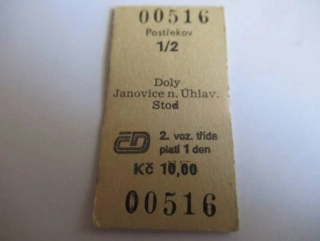Postřekov 1/2 - Doly - Janovice n. Úhlav. - Stod