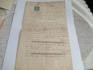 Horažďovice - Trhová smlouva - 1891 