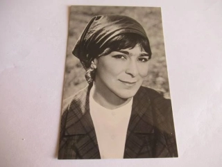 Hana Hegerová - cca 11,5 x 7 cm