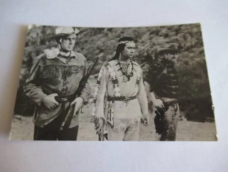 Steward Granger, Pierre Brice a Paddy Fox - cca 10,5 x 7 cm