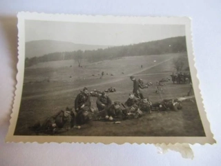 Vojáci - cca 8,5 x 6 cm