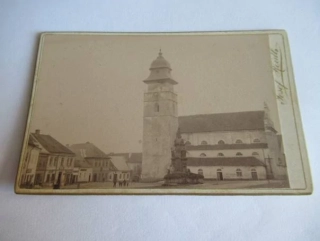 Praha - Foto Josef Heidln - Náměstí  - cca 10,5 x 6,5 cm