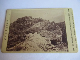 Polsko, Wölfelsgrund - Vlašťovčí kameny na hoře Sněžník -  Foto Sophus Williams  - cca 10,5 x 6,5 cm