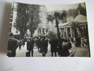 Jáchymov - 1970 - cca 12,5 x 9 cm