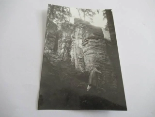 Prachovské skály - 1971 - cca 12,5 x 9 cm