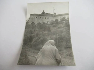 Rožmberk - 1965 - cca 12,5 x 9 cm