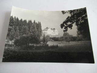 Velké Losiny lázně - 1970 - cca 12,5 x 9 cm