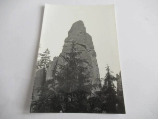 Adršpašské skály - 1972 - cca 12,5 x 9 cm