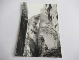 Adršpašské skály - 1972 - cca 12,5 x 9 cm