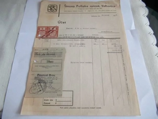 Velhartice - Šimona Pollaka synové - Továrna na usně a řemeny - 1940