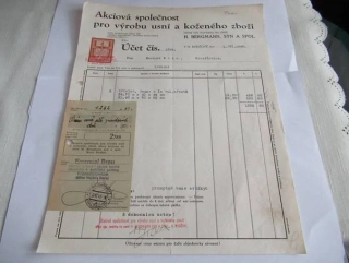 Nový Bydžov - H. Bergmann, syn a spol - Společnost pro výrobu usní a koženého zboží - 1940