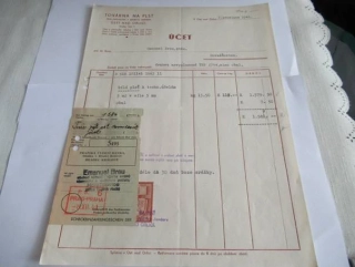 Ústí nad Orlicí - Ema Janderová a Jindřich Jandera - Továrna na plsť - 1941