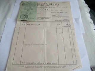 Mělník - Bratří Strakové - Továrna na mýdlo, sodu a svíčky - 1934