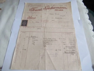 Praha - Frant. Gattermann - Velkoobchod drogami, lečebninami a vegetabiliemi - 1925 - 1925