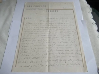 Turnov - Jan Kraffer - Mistr dlaždičský a podnikatelství silničních staveb - 1948