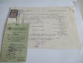 České Budějovice - Heřman Müller - Továrna na papírové sáčky a obchod s papírem - 1939 - 1941