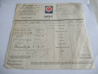 Praha - Uhlokoks - Ochod s uhlím - 1940