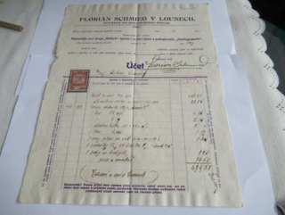 Louny - Florian Schmied - Továrna na hospodářské stroje - 1915