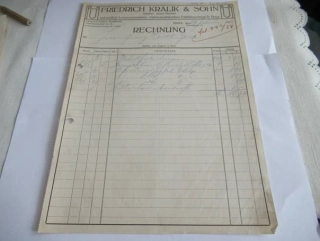 Most - Friedrich Kralik a syn - Elektrotechnická instituce - 1912