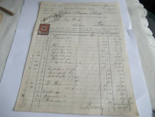 Most - Brüder Braum - Velkoobchod se železem - 1912