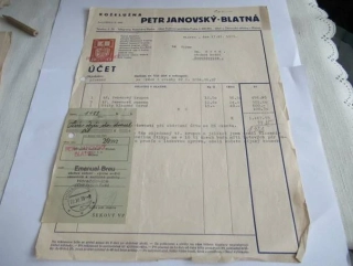 Blatná - Petr Janovský - Koželužna - 1939