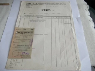 Praha - Polivit - Společnost pro obchod s kůžemi a usněmi - 1941